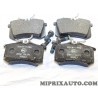Jeux 4 plaquettes de frein Fiat Alfa Romeo Lancia original OEM 9467648988