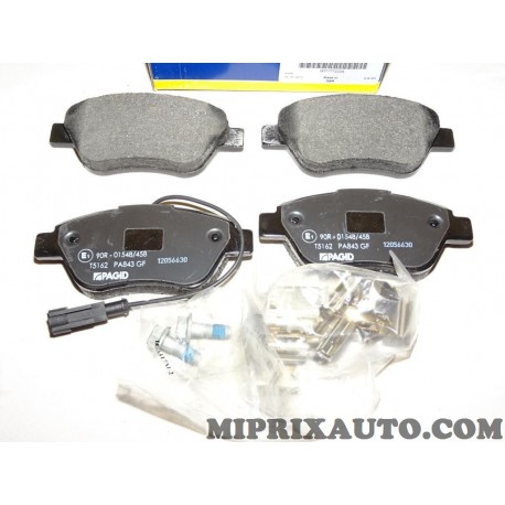 Jeux 4 plaquettes de frein Magneti marelli Fiat Alfa Romeo Lancia original OEM 71772224