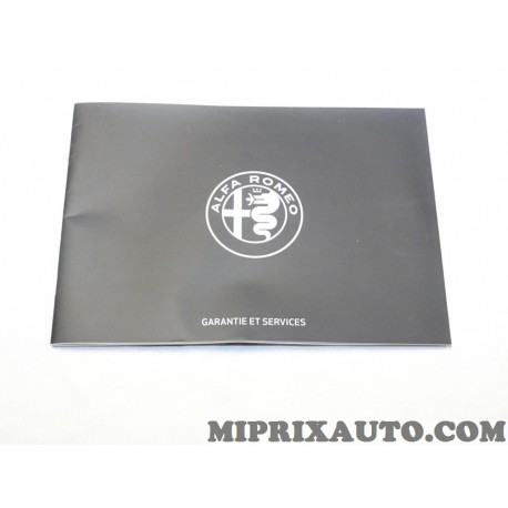 Livre documentation manuel garantie et services Fiat Alfa Romeo Lancia original OEM 60491454 