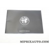 Livre documentation manuel garantie et services Fiat Alfa Romeo Lancia original OEM 60491454