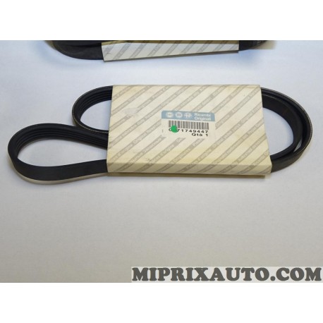 Courroie accessoire 5PK1173 Fiat Alfa Romeo Lancia original OEM 71749447 