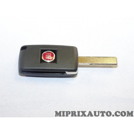 Clé brut telecommande Peugeot Citroen OEM 6490J5 pour fiat scudo 2 II de 2007 à 2016 