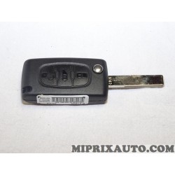 Clé brut telecommande 3 boutons 433MHZ Fiat Alfa Romeo Lancia original OEM 9467173980 pour fiat scudo 2 II de 2007 à 2016 