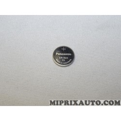 Pile CR1620 3V Panasonic Opel Chevrolet original OEM 96673267 