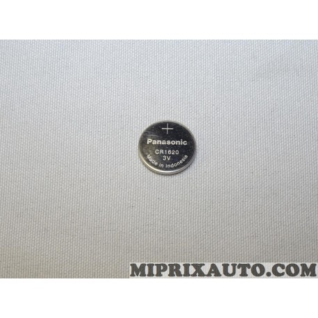 Pile CR1620 3V Panasonic Opel Chevrolet original OEM 96673267 