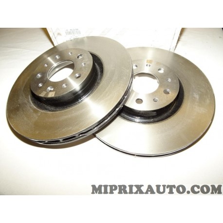 Paire disques de frein ventilé Fiat Alfa Romeo Lancia original OEM 51996238