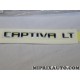 Logo motif embleme badge ecusson monogramme Captiva LT Opel Chevrolet original OEM 96448163