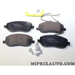 Jeux 4 plaquettes de frein Textar Citroen Peugeot original OEM 2026101 2026119315 pour citroen C8 peugeot 807 fiat ulysse 2 II l