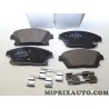 Jeux 4 plaquettes de frein Opel Chevrolet original OEM 95516193
