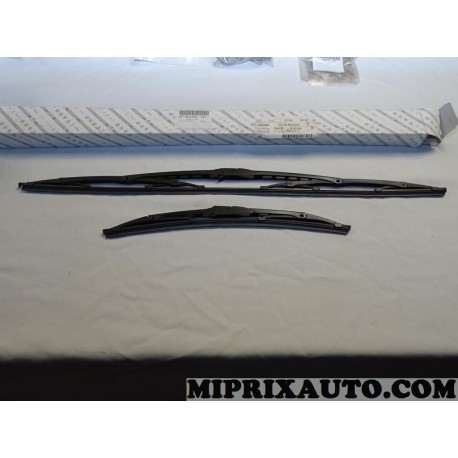 Paire balais essuie glace Fiat Alfa Romeo Lancia original OEM 71803482 