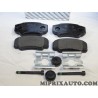 Jeux 4 plaquettes de frein Fiat Alfa Romeo Lancia original OEM 77364860