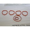 Kit 6 joints collecteur admission Fiat Alfa Romeo Lancia original OEM 71729223