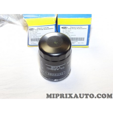 Filtre à huile Magneti marelli Fiat Alfa Romeo Lancia original OEM 71772205 