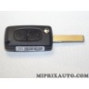 Clé vierge à tailler 433MHZ Delphi 014472 Citroen Peugeot original OEM 6490HA pour fiat scudo 2 II