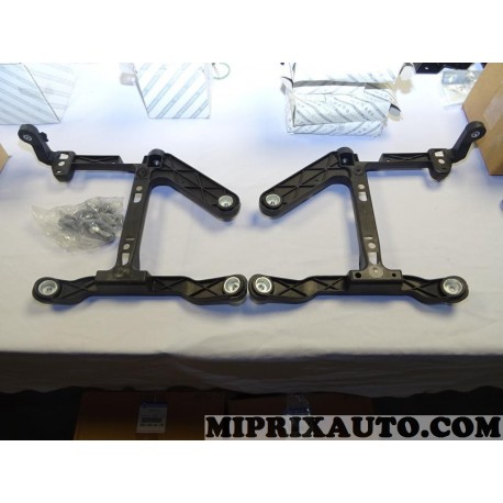 Paire supports etrier fixation parechocs pare-chocs avant Mopar Jeep Dodge Chrysler original OEM 68232454AA pour dodge RAM 1500 