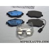 Jeux 4 plaquettes de frein avant Fiat Alfa Romeo Lancia original OEM 77365218