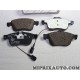 Jeux 4 plaquettes de frein avant Fiat Alfa Romeo Lancia original OEM 77363599 