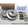 Pack freinage disques 9196587 + plaquettes de frein 93188727 Opel Chevrolet original OEM 93182595 