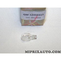 Lot 4 ampoules bulbe de phare Opel Chevrolet original OEM 4811659 12450313 
