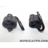 Lot 2 silents bloc fixation silencieux echappement Mopar Jeep Dodge Chrysler original OEM 05278526AA