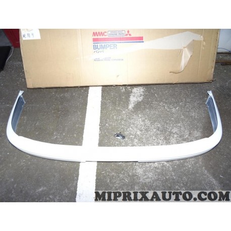 Bavette spoiler parechocs pare-chocs avant blanc Mitsubishi original OEM MB598573 pour mitsubishi galant de 1989 à 1992 
