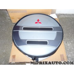Housse de roue de secours Mitsubishi original OEM MZ312430 pour mitsubishi pajero montero V60 V70 de 2000 à 2006 