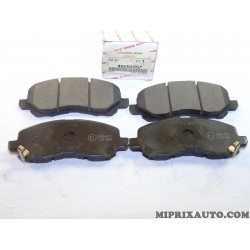 Jeux 4 plaquettes de frein Mitsubishi original OEM 4605A557 