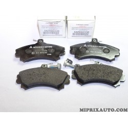 Jeux 4 plaquettes de frein Mitsubishi original OEM MZ690336 