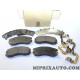 Jeux 4 plaquettes de frein Subaru original OEM 26296AA121