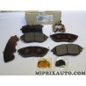 Jeux 4 plaquettes de frein Subaru original OEM 26296AG030 26296AG050