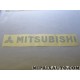 Bande autocollante logo motif embleme ecusson badge monogramme Mitsubishi original OEM 7410A072HB