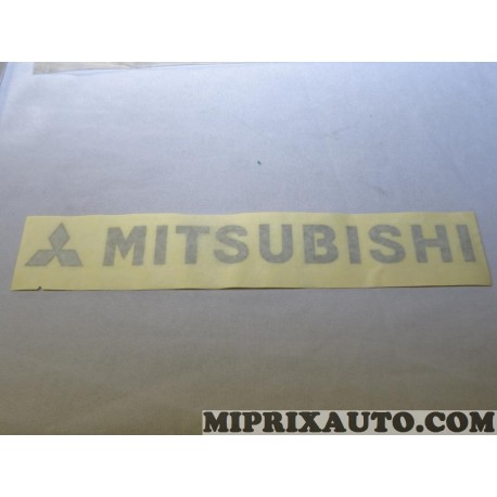 Bande autocollante logo motif embleme ecusson badge monogramme Mitsubishi original OEM 7410A072HB 
