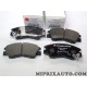 Jeux 4 plaquettes de frein Mitsubishi original OEM MZ690334