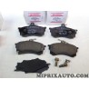 Jeux 4 plaquettes de frein Mitsubishi original OEM MR407944