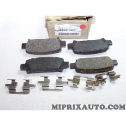 Jeux 4 plaquettes de frein Subaru original OEM 26696FC002 26696AE020