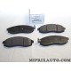 Jeux 4 plaquettes de frein Mitsubishi original OEM MN102617