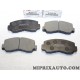 Jeux 4 plaquettes de frein Mitsubishi original OEM MZ690163