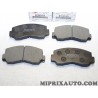 Jeux 4 plaquettes de frein Mitsubishi original OEM MZ690163