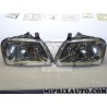Paire phares projecteur avant gauche + droit Mitsubishi original OEM MZ312770 pour mitsubishi L200 K60 K70 de 2004 à 2006