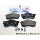 Jeux 4 plaquettes de frein Mitsubishi original OEM MZ690333