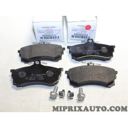 Jeux 4 plaquettes de frein Mitsubishi original OEM MZ690333 