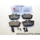 Jeux 4 plaquettes de frein Mitsubishi original OEM MZ690345
