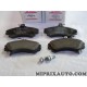Jeux 4 plaquettes de frein Mitsubishi original OEM MR407946