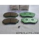 Jeux 4 plaquettes de frein Mitsubishi original OEM MN102615