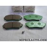 Jeux 4 plaquettes de frein Mitsubishi original OEM MN102615