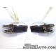 Paire coques calotte chrome de retroviseur Nissan Infiniti original OEM KE9603Z000CR KE960-3Z000-CR