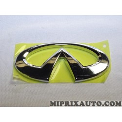 Logo motif embleme ecusson badge monogramme Nissan Infiniti original OEM 908905DA0A 90890-5DA0A 