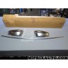 Pack incomplet ice chrome paire calottes coque retroviseur + 1 baguette moulure hayon de coffre Nissan Infiniti original OEM KE6