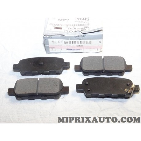 Jeux 4 plaquettes de frein Nissan Infiniti original OEM 44060CB10J 44060-CB10J 