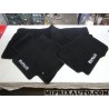 Ensemble 4 tapis de sol sur mesure avant + arriere Nissan Infiniti original OEM Evalia family edition